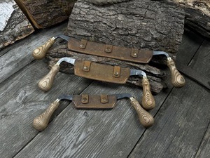 ชุดมีดแกะสลักไม้3ใบมีดคมมือปลอมจากเหล็กคาร์บอนแข็งที่จับไม้เถ้าตามหลักสรีรศาสตร์ - Product Image 6