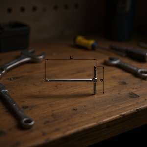 Set of 8 <b>T</b>-Handle Hexagon <b>Keys</b> USAG Product - Product Image 3