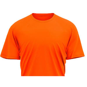 เสื้อยืดลำลองผู้ชายไซส์ใหญ่ คุณภาพสูง ปรับแต่งโลโก้ได้ สีส้ม น้ำหนัก 220 กรัม ผ้าฝ้ายออร์แกนิค 100% เป็นมิตรกับสิ่งแวดล้อม - Product Image 4