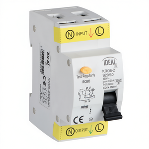 Disjoncteur différentiel idéal KRO6-2 RCBO 20A 30mA 6kA 2P pour la protection électrique domestique - Product Image 3