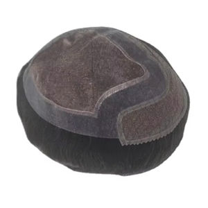 Perruque en cheveux naturels 100% humains, mono front lace, toupet, patchs, prothèse capillaire, Taz Hair BD, haute qualité - Product Image 2