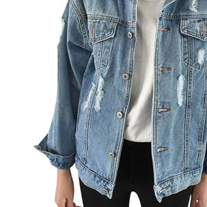 Nouveautés Vêtements d'extérieur Vestes en jean pour femmes Service OEM de haute qualité Vestes en jean pour femmes - Product Image 5