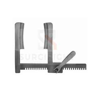 Separador de Costillas Burford Finochietto, Retractor de 10 Pulgadas, Acero, Manual, Alta Calidad, 2 Hojas, Uso Hospitalario, Instrumentos Quirúrgicos - Product Image 1