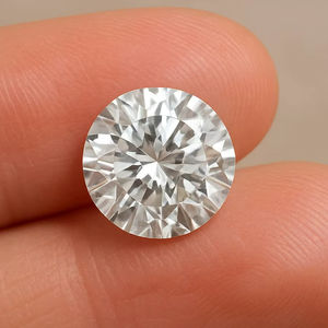 เพชรสังเคราะห์ทรงกลมที่ปราดเปรื่อง Vvs2สี F ได้รับการรับรองจาก IGI สำหรับการตัดอัญมณีที่ยอดเยี่ยมสำหรับการทำเครื่องประดับ - Product Image 1