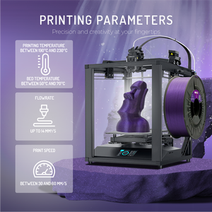 Filamento PLA HD con Purpurina WINKLE, 1.75mm, 1kg, para Impresora 3D, Venta al por Mayor, Partículas FDM, Acabado Fácil de Imprimir, Sin Deformaciones, Hecho en Europa, 0.05mm - Product Image 5