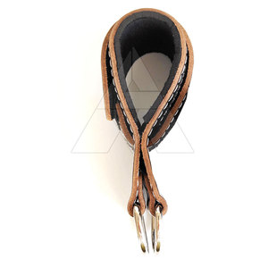 Sangles de cheville en cuir en gros, faible MOQ, accessoires de fitness pour la salle de sport, prix bas, sangles de cheville en cuir - Product Image 4