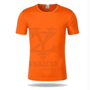 Camiseta de Manga Corta para Hombre 2023, con Logotipo Personalizado, de Poliéster y Algodón, Diseño Sólido, Tejido de Punto, 220g, Servicio OEM, Alta Calidad - Product Image 4