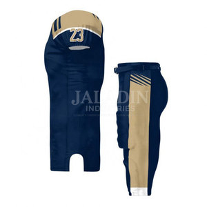 Uniforme de football américain sur mesure, 100% polyester, design élégant, vêtements de sport de haute qualité, taille plus, short antibactérien, séchage rapide - Product Image 3