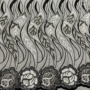 Encaje suizo africano Popular, gasa bordada de algodón, conjunto de tela de encaje de boda, fabricante y proveedor de la india, 2023 - Product Image 3