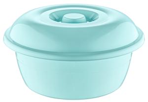 Couvercle de cuvette à pâte durable de 15L grand bol à mélanger polyvalent cuisson à domicile préparation des aliments pain pâtisserie stockage en plastique - Product Image 3