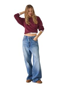 เสื้อกันหนาวสำหรับออกกำลังกายแขนยาวมีฮู้ดสำหรับผู้หญิงเบอร์กันดี - Product Image 2