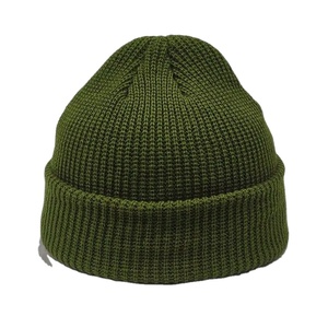Gorro de punto de invierno con bordado personalizado de alta calidad para hombre, gorro de punto liso cálido de lana para viaje 2026 - Product Image 5