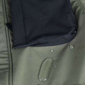 Imperméable Soft Shell tactique coupe-vent hommes automne hiver peau de requin polaire en peluche veste épaissie chaud veste manteau - Product Image 5