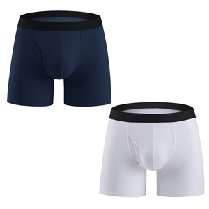 Ultra-Comfort <b>Men's</b> Stretch Boxer Shorts with Contoured <b>Pouch</b> Support Durable Waistband Lightweight Quick-Dry <b>Men's</b> Boxers - Product Image 1