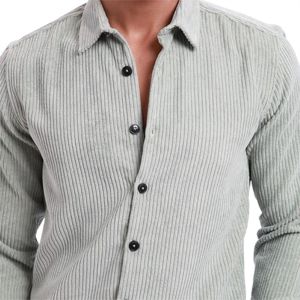 Veste chemise en velours côtelé Premium pour hommes Vêtements d'extérieur confortables mais élégants avec une coupe sur mesure pour un confort tout au long de l'année - Product Image 6