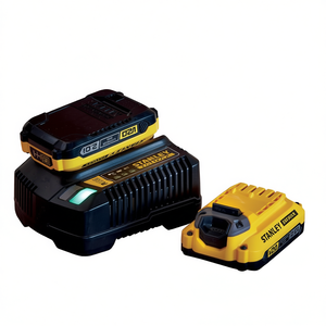 ชุดเริ่มต้นสแตนลีย์พร้อมแบตเตอรี่ 2.0Ah V20 จำนวน 2 ก้อน และอุปกรณ์เสริมเครื่องมือไฟฟ้าพร้อมที่ชาร์จ - Product Image 2