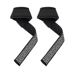 Custom Weightlifting <b>Wrist</b> <b>Straps</b> with Neoprene Padding Heavy Duty Gym Lifting <b>Straps</b> for Strength Training OEM Wholesale - Product Image 1