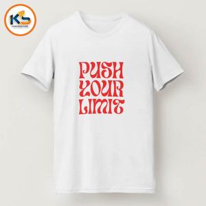 Camisetas de Punto 100% Algodón con Logotipo Personalizado para Hombre |   Camisetas de Manga Corta Ecológicas y Suaves con Estampado OEM para Marcas de Moda - Product Image 3