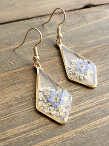 Pendientes Largos de Resina Ecológica Hechos a Mano, Modernos y Artísticos, con Diseño Personalizado, Color Brillante y Formas Variadas para Mujer - Product Image 6