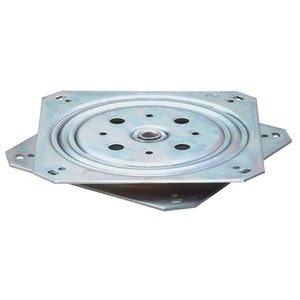<b>Thrust</b> Ball Bearing 50 kg Capacity 57 X 57 mm 43 X 43 mm Screw Hole Spacing by BS ROLLERS - Product Image 1