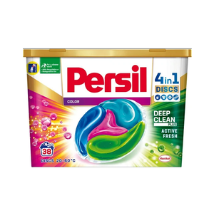 Nettoyage en profondeur et protection de la couleur - Persil Color 4 en 1 Disc - 38 lavages - Détergent à lessive - Product Image 1