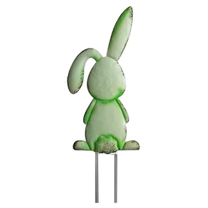 Décor de lapin de Pâques fait à la main de haute qualité pour les décorations de jardin extérieur par Ambience Lifestyle - Product Image 3