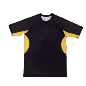 Logo personnalisable de qualité supérieure ensembles de protection contre les éruptions cutanées et de short pour hommes, ensembles de protection contre les éruptions cutanées pour vêtements d'entraînement de grande taille - Product Image 2