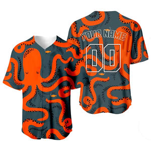 Maillot de softball et de baseball pour hommes respirant et boutonné pas cher blanc impression par sublimation vêtements d'entraînement - Product Image 3