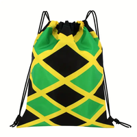 Sac souvenir à sublimation intégrale |   Sac à dos à cordon en polyester lavable et écologique en gros |   Fabricant OEM
