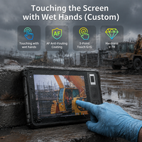 Tablette robuste étanche CENAVA 8 pouces IP68 Android 16 MTK6769 Tablette industrielle Lecteur d'empreintes digitales
