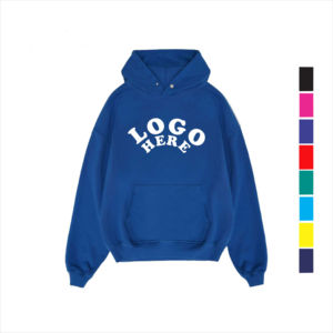Sweat à capuche unisexe en coton 100% de haute qualité, personnalisé, pour l'hiver, écologique, lourd, avec logo personnalisé, tissu en molleton français - Product Image 3