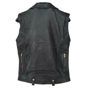 Chaleco de cuero para mujer Best Edition New Quality Low Rate Chaleco de cuero para mujer New Design Customer Demand - Product Image 4