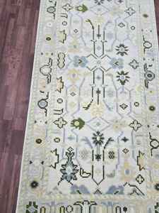 พรมเปอร์เซีย8x10ถักมือคุณภาพสูงสไตล์ตุรกีคลาสสิกผ้าฝ้ายนามธรรมสำหรับตกแต่งบ้านห้องนั่งเล่นพรมพื้นที่ - Product Image 4