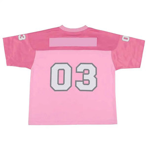 Custom 2025 American Football Jersey <b>Top</b> Breathable Black <b>Mesh</b> with Digital Printing Plus Size New Jersey - Product Image 4