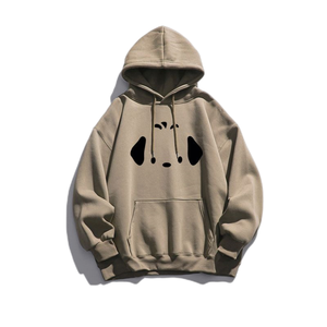 Mens Casual 320gsm 420gsm 500gsm 600gsm Wear Blanco de punto caído hombro Sudadera con capucha de peso pesado personalizado Sudadera con capucha impresa - Product Image 1