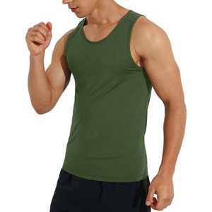 Débardeurs de sport verts pour hommes à vendre – Vêtements sans manches à prix abordable - Product Image 2