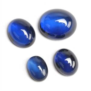 Oval Cut <b>Blue</b> Sapphire Corundum Stones High Rare Quality Classic Natural for Fine Jewelry Setting Heritage Design Third Party - Product Image 1