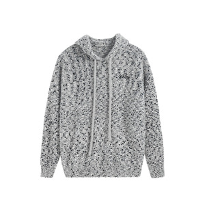 Pull à capuche en tricot STREETLAB pour homme, automne-hiver, respirant, décoré de motifs, manches longues, tailles M-XL - Product Image 1