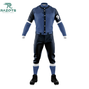 Razorts International Baseball Uniform Set BBU-001 Youth Adult Custom Color Breathable Polyester Sportswear - Product Image 2