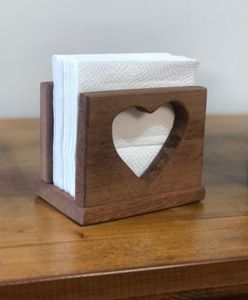 ที่วางทิชชู่ทำจากไม้สำหรับตกแต่งโต๊ะในรีสอร์ท - Product Image 3