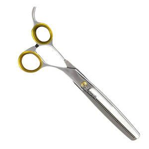 ชุดกรรไกรตัดขนสัตว์2ชิ้นสำหรับสัตว์เลี้ยงแบบตรง6.5 "42-ฟันกรรไกรซอยผมและกรรไกรตัดผม - Product Image 6