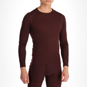 OEM Custom Mens <b>Long</b> <b>Johns</b> With 100% <b>Merino</b> Wool Thermal Fabric Weight Winter Base Layer Pants Thermal Wear Set Made Pakistan - Product Image 2