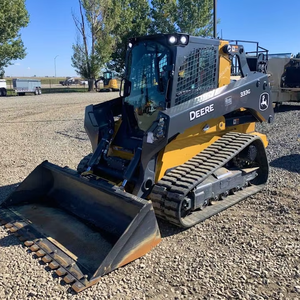 Meilleur prix promotionnel : Mini-chargeuse compacte John 325G, 5 tonnes, 74 CV, moteur à essence, pompe hydraulique YUKEN, garantie 4 ans - Product Image 1