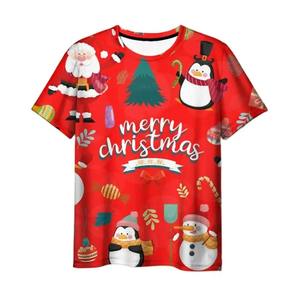 เสื้อยืดผ้าฝ้ายสำหรับผู้ชายเสื้อยืดคอกลมทรงโอเวอร์ไซส์ - Product Image 1