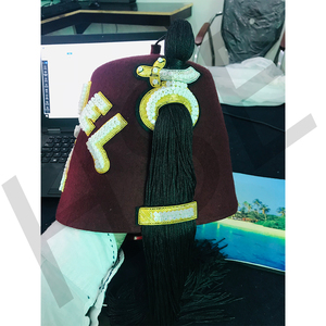 REGALIA MASÓNICA PERSONALIZADA, FEZ DE SHRINER [ISHMAEL] - Product Image 2
