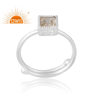 Anillo de piedras preciosas de amatista Rosa Natural de Plata de Ley 925 más vendido, joyería personalizada para mujer, regalo para ella - Product Image 1