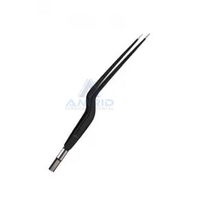 Pinzas Bipolares Manuales de Acero Inoxidable con Bayoneta Europea Antiadherentes con Punta Antiadherente Certificadas por MOL Reutilizables por AMRID SURGICAL - Product Image 1