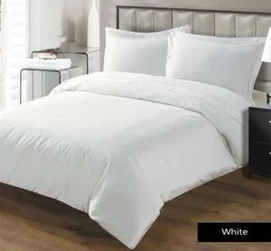 Oaptimo 400 TC Blanc Moderne 100% Coton Biologique Ensemble de Taies d'Oreiller de Mariage Écologique Réversible Durable Jetable 4 Pièces - Product Image 2