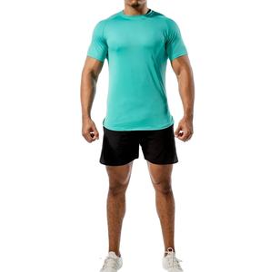 Camiseta de lavado ácido de alta calidad para hombre 2025 de talla grande 100% algodón diseño colorido de peso pesado - Product Image 3