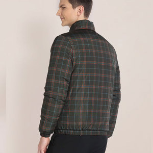 Veste d'hiver personnalisée pour hommes col montant à capuche vêtements décontractés manteaux de haute qualité veste rembourrée pour hommes - Product Image 2